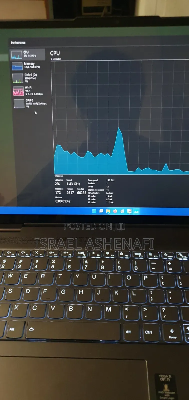 New Laptop Lenovo Ideapad 3 8GB Intel Core i5 SSD 2T