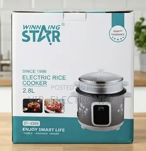 Winning Star Electric Rice Cooker 2.8L(Model: ST-9309)