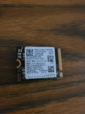 New 512GB NVMe SSD