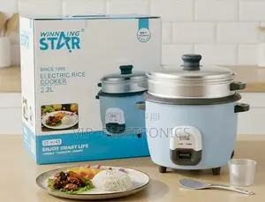 Winning Star Electric Rice Cooker 2.2L – ST-9343, 900W