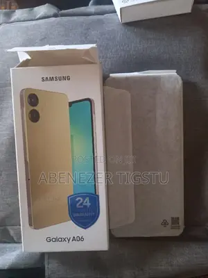 New Samsung Galaxy A06 64 GB Black