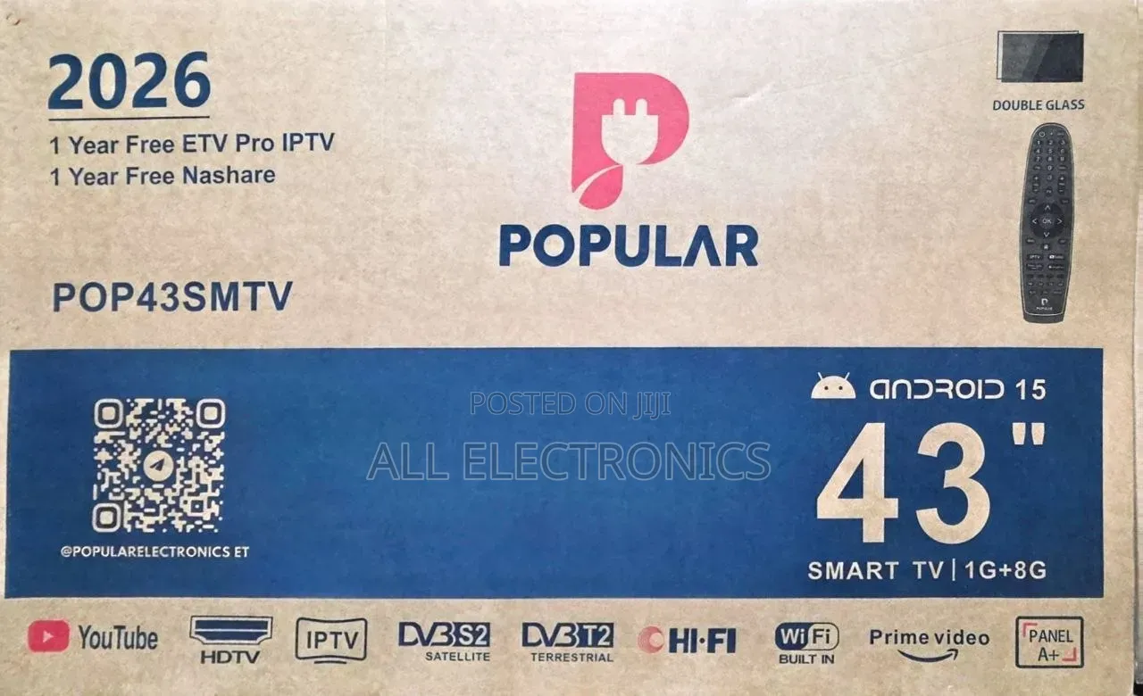 New 2026 Popular 43''android TV