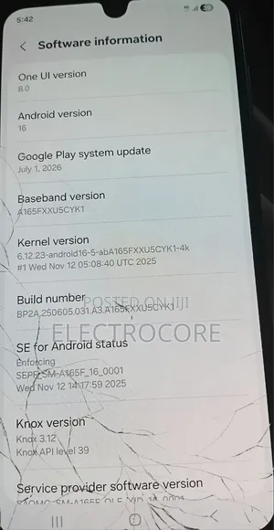 Samsung Galaxy A16 128 GB Black