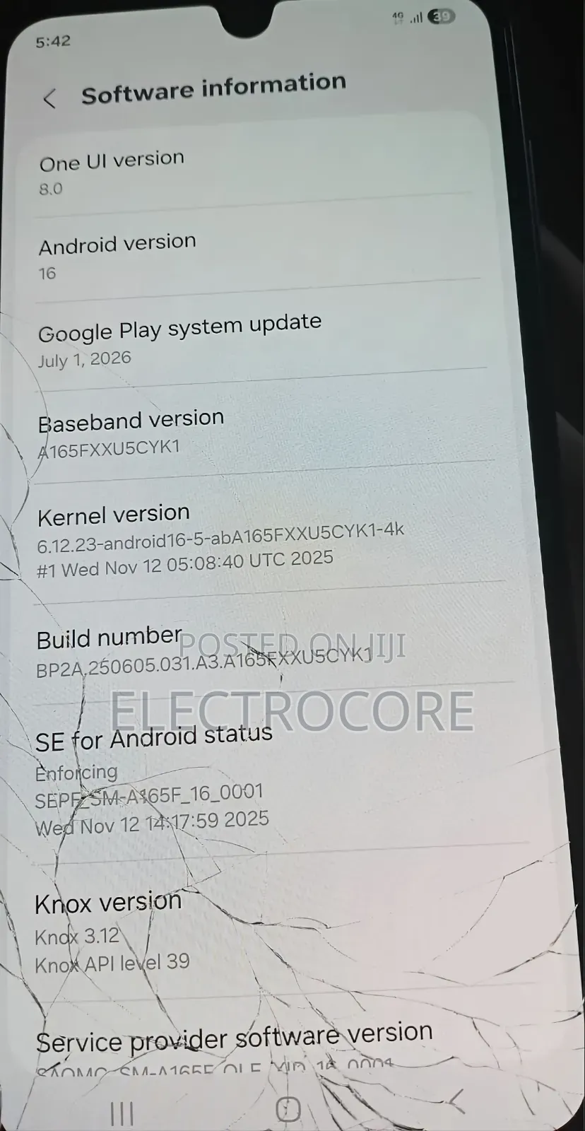 Samsung Galaxy A16 128 GB Black