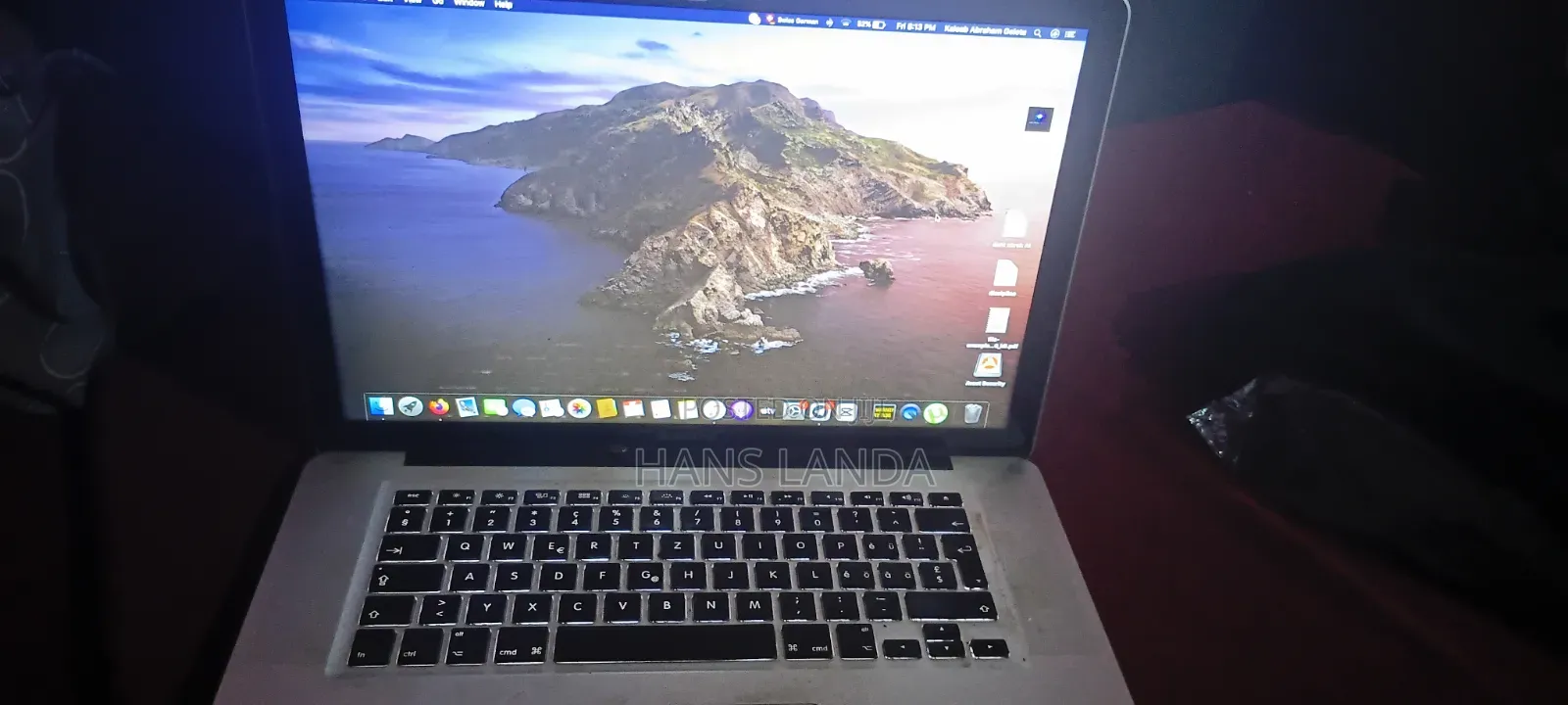 Laptop Apple MacBook Pro 2012 8GB Intel Core i7 HDD 500GB