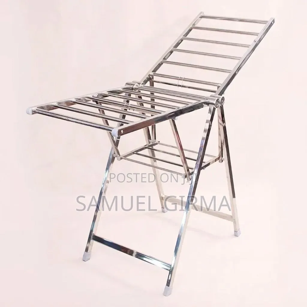 ባለ 2 ክንፍ የልብስ ማስጫ Folding Drying Rack