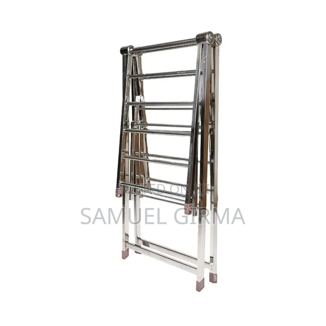 ባለ 2 ክንፍ የልብስ ማስጫ Folding Drying Rack