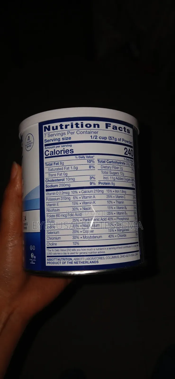 Ensure Nutritional Powder Milk 400gm Vanilla
