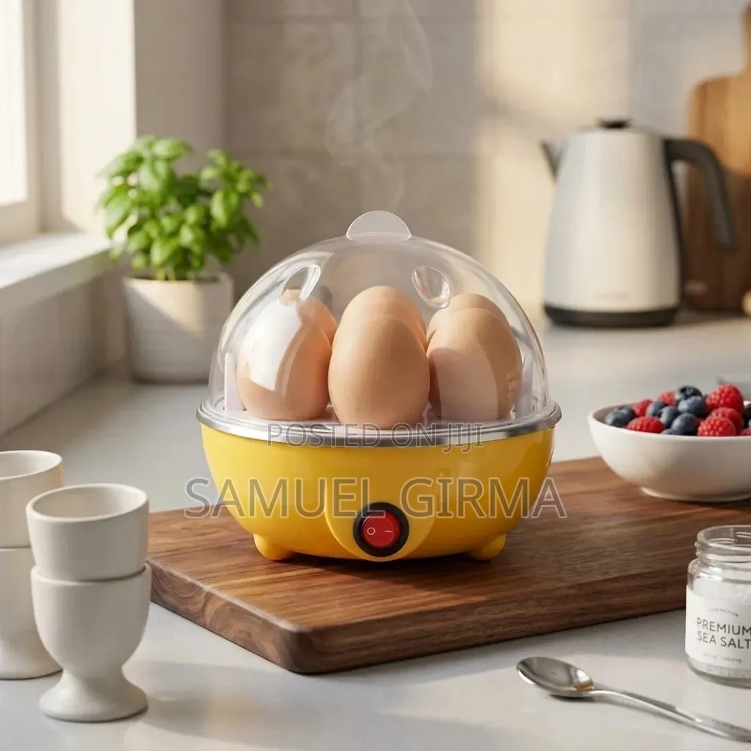 በአንድ ጊዜ እስከ 7 እንቁላል የሚያበስልElectric Egg Poacher