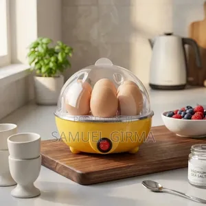 በአንድ ጊዜ እስከ 7 እንቁላል የሚያበስልElectric Egg Poacher