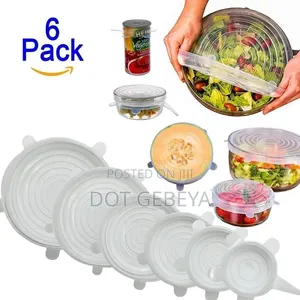 Reusable Silicone Stretch Lids