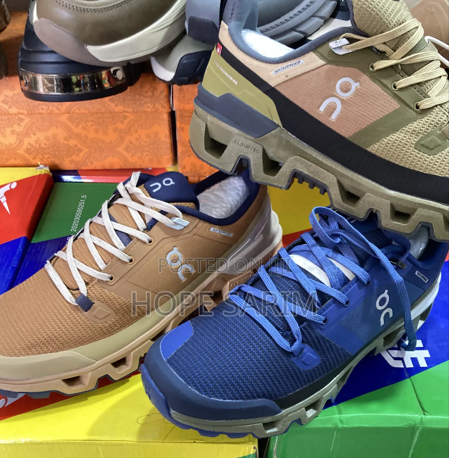 Swiss on Cloudventure Waterproof Trail Shoes