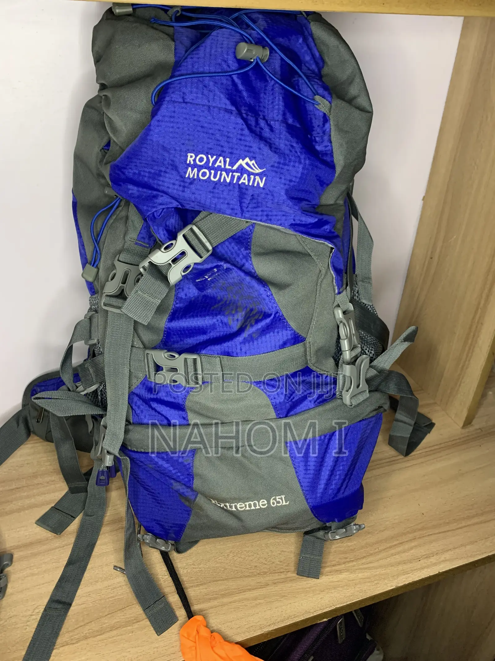 Mountain Extreme 65L Hiking Backpack Featuring