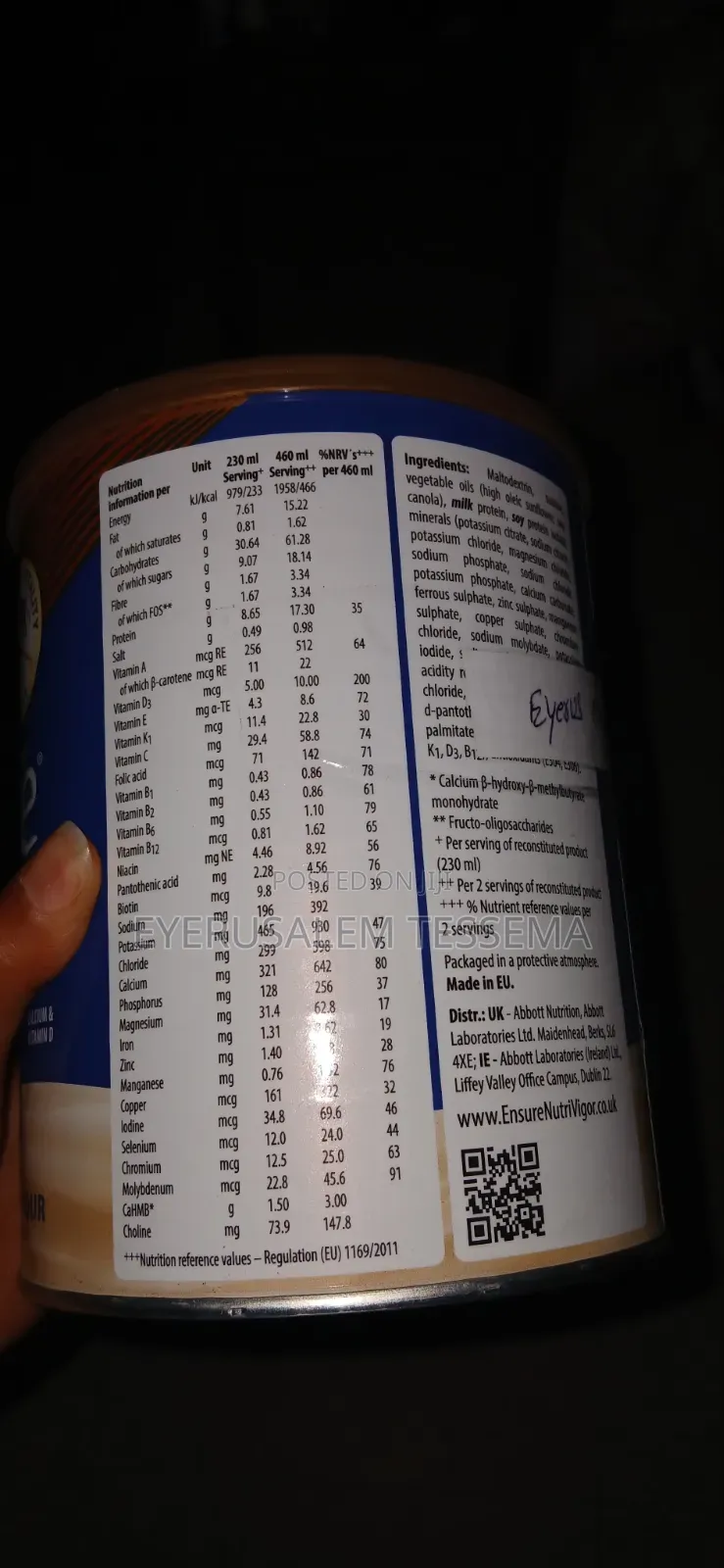 Ensure Strawberry Flavour 850 Gm