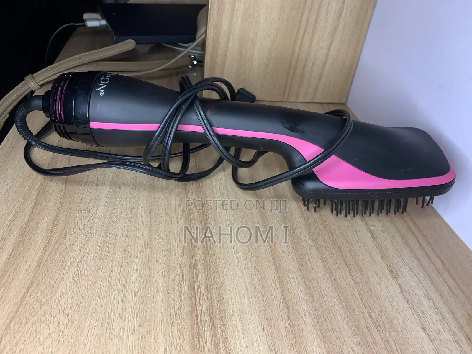 Pink Revlon One-Step Hair Dryer