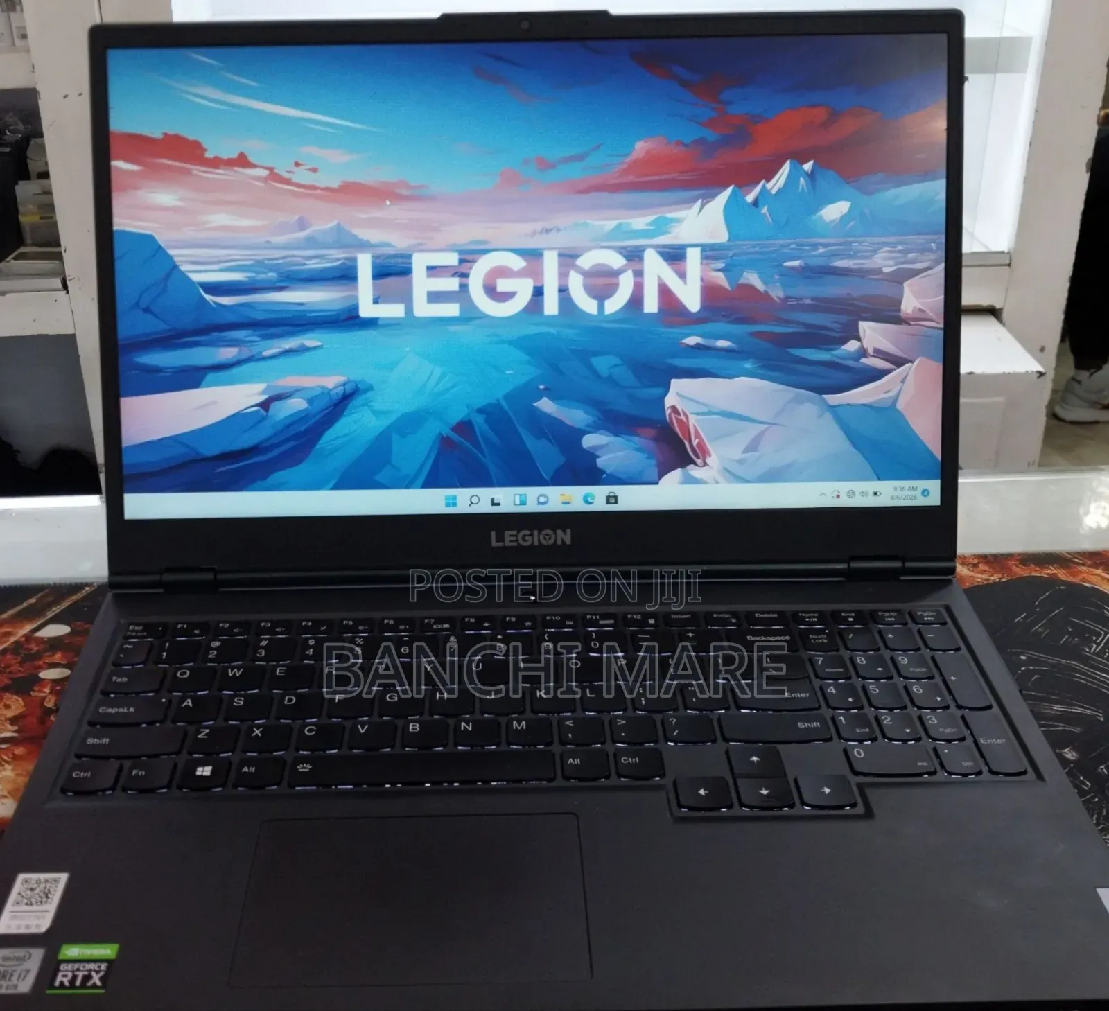 New Laptop Lenovo Legion 7 16GB Intel Core i7 SSD 512GB