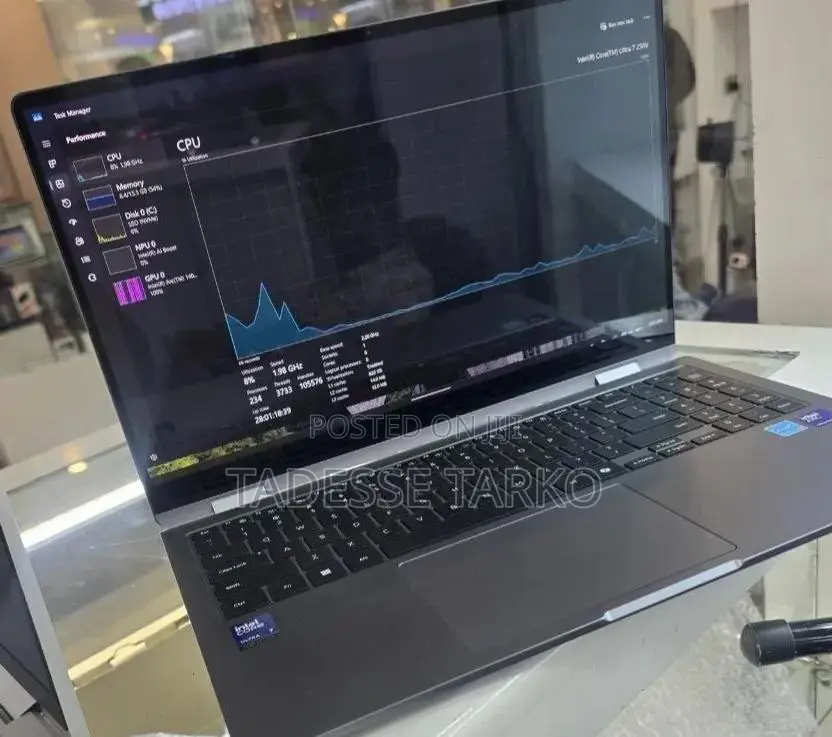 New Laptop Samsung 16GB Intel Core Ultra 7 SSD 512GB