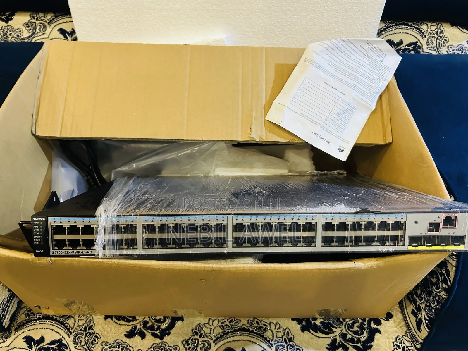 Huawei Series S5700-52x-PWR-Li-AC 48,Ports Gigabit4-PortPOE+10GE SFP+