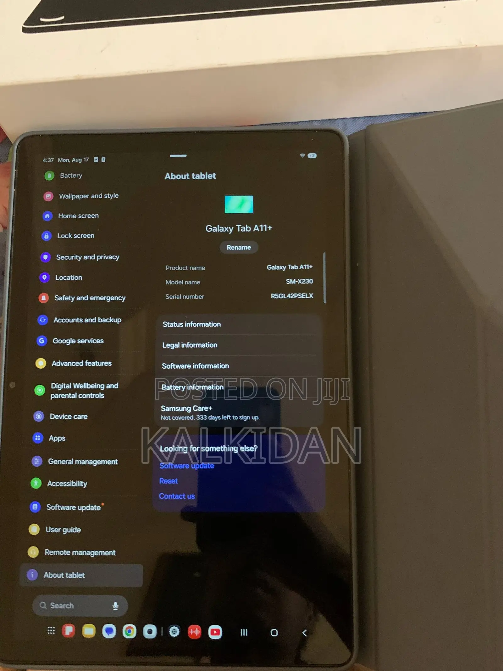 Samsung Galaxy Tab A11+ 128 GB Gray