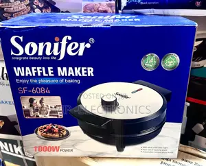 Sonifer Waffle Maker. Featuring a Powerful 1000W Heating Element