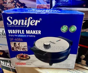 Sonifer Waffle Maker. Featuring a Powerful 1000W Heating Element