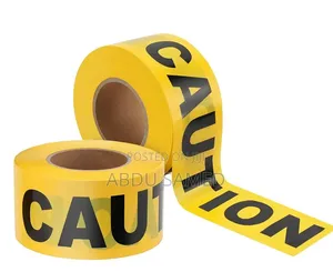 Yellow Caution Tape Rolls