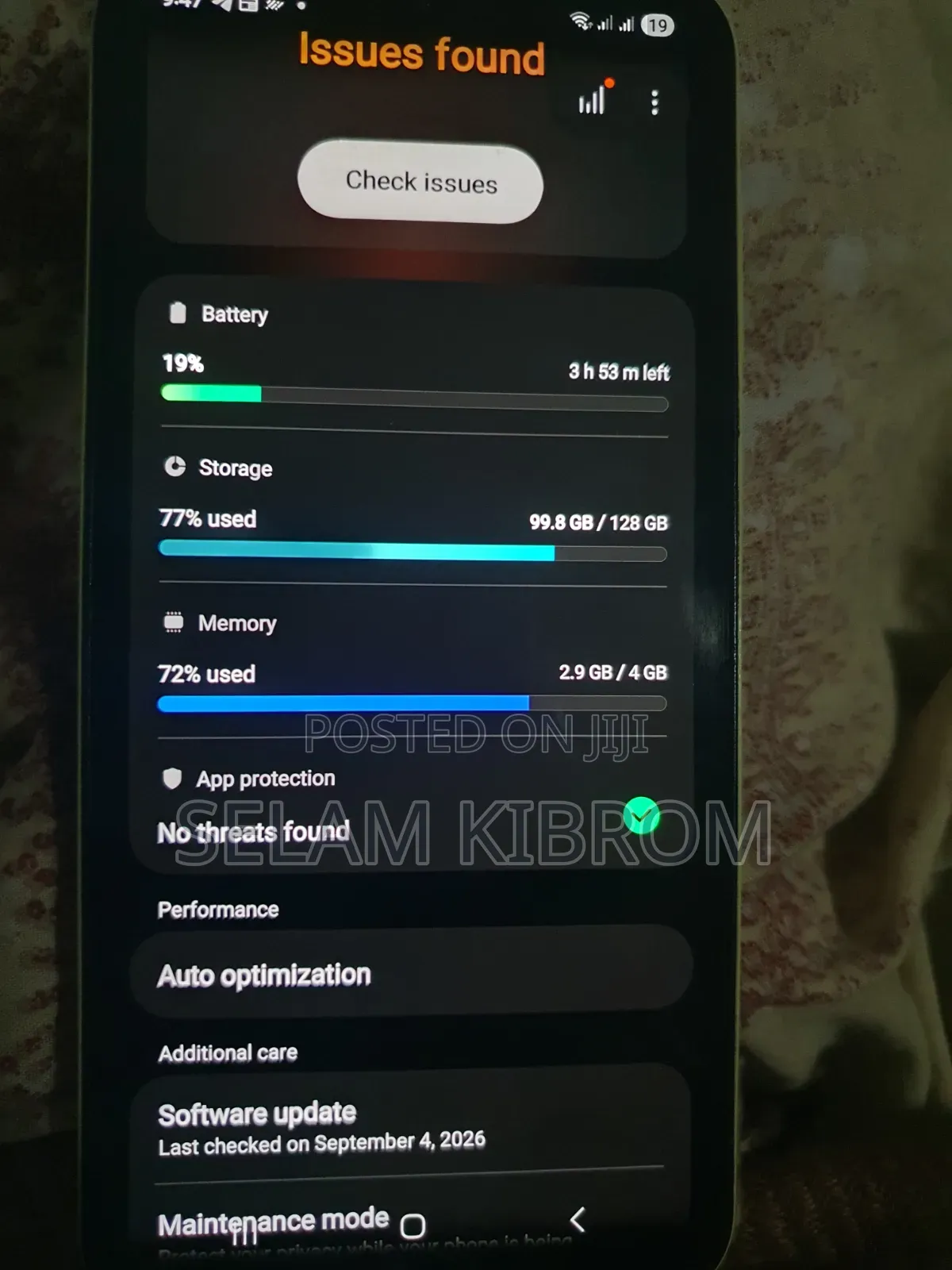 Samsung Galaxy A15 128 GB Yellow