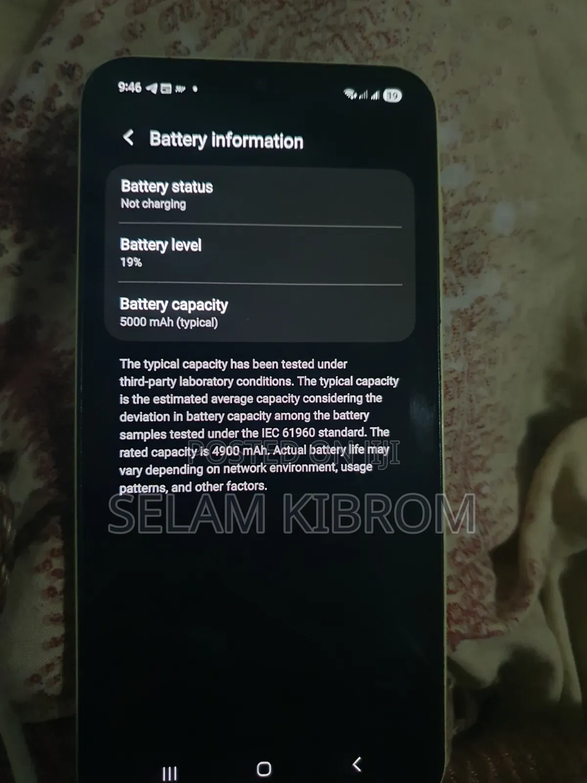 Samsung Galaxy A15 128 GB Yellow