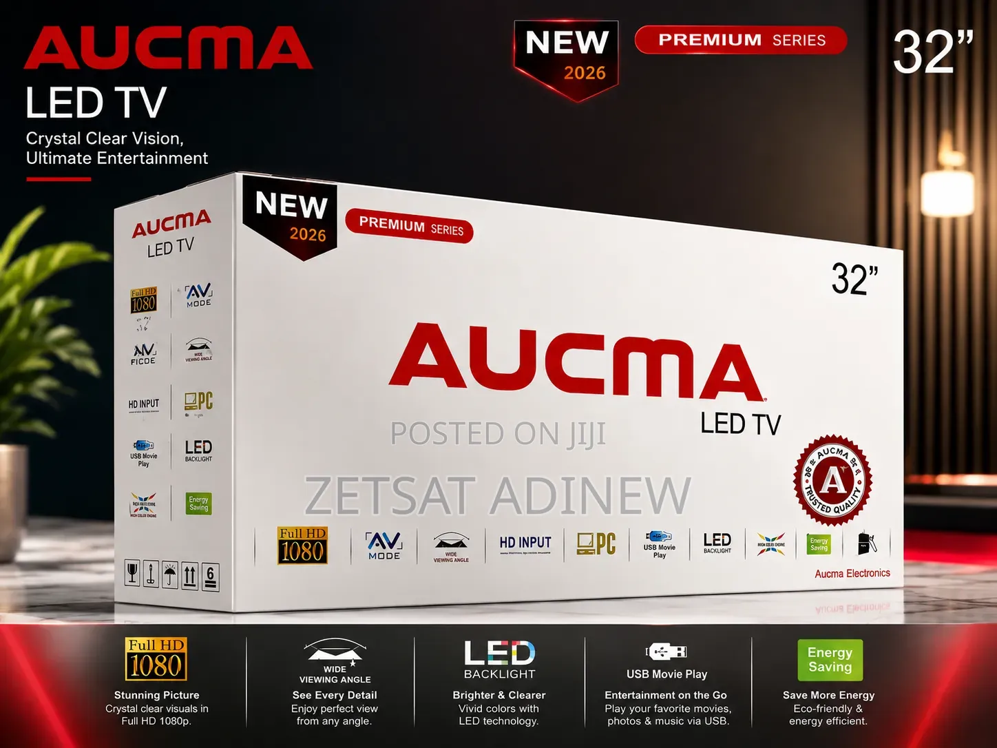 Aucma 32" TV