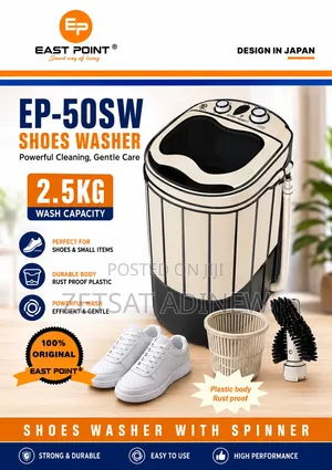 East Point EP-50SW 2.5KG Shoes Washing Machine With Spinner