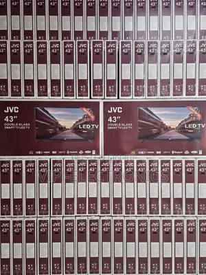 JVC TV 43 Inch Smart Double Glass LED TV – New 2026 Model
