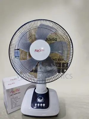 Pacific Table Fan 16”– Powerful Compact