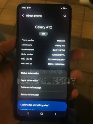 Samsung Galaxy A12 64 GB Blue