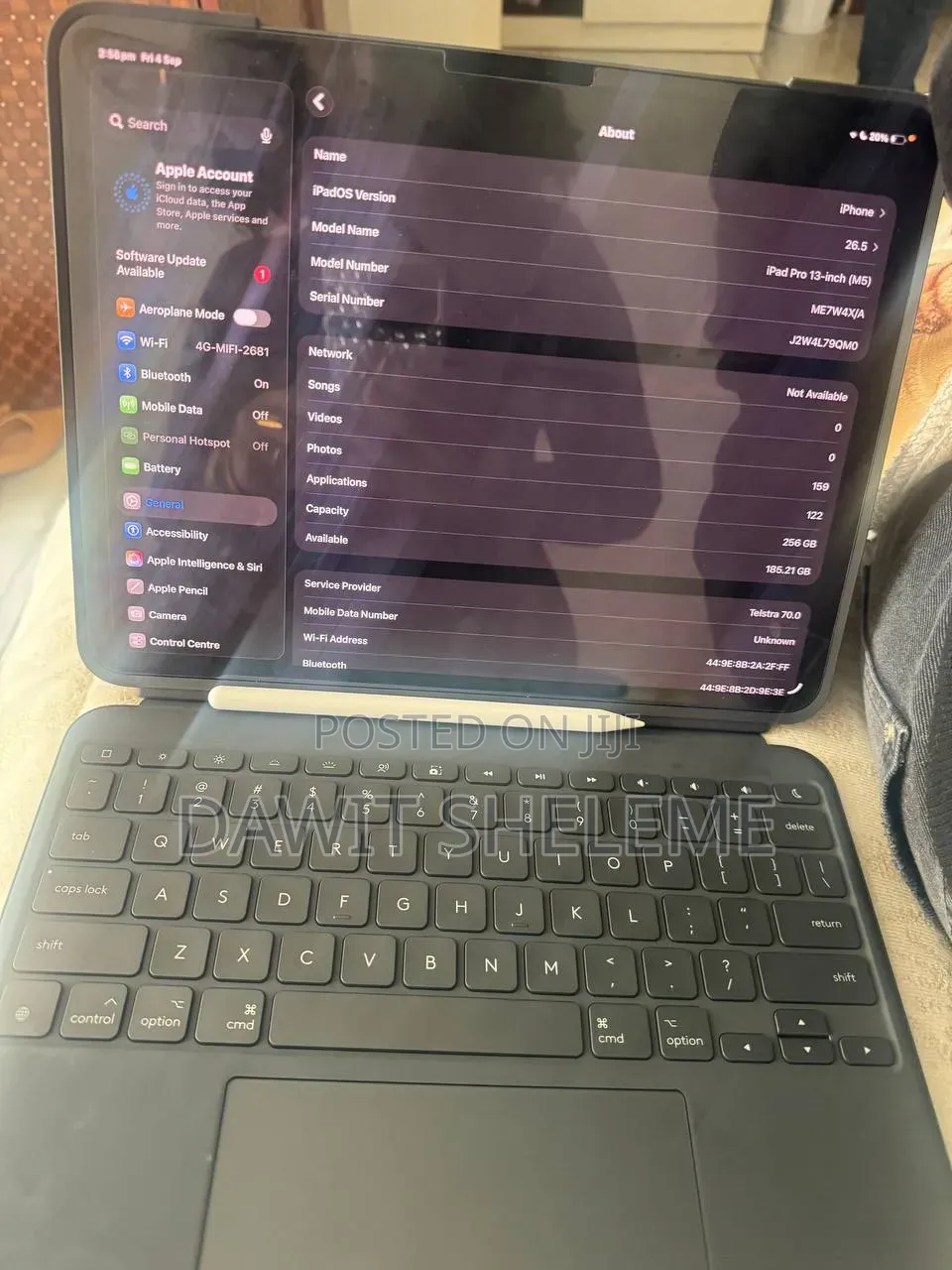 New Apple iPad Pro 256 GB Black