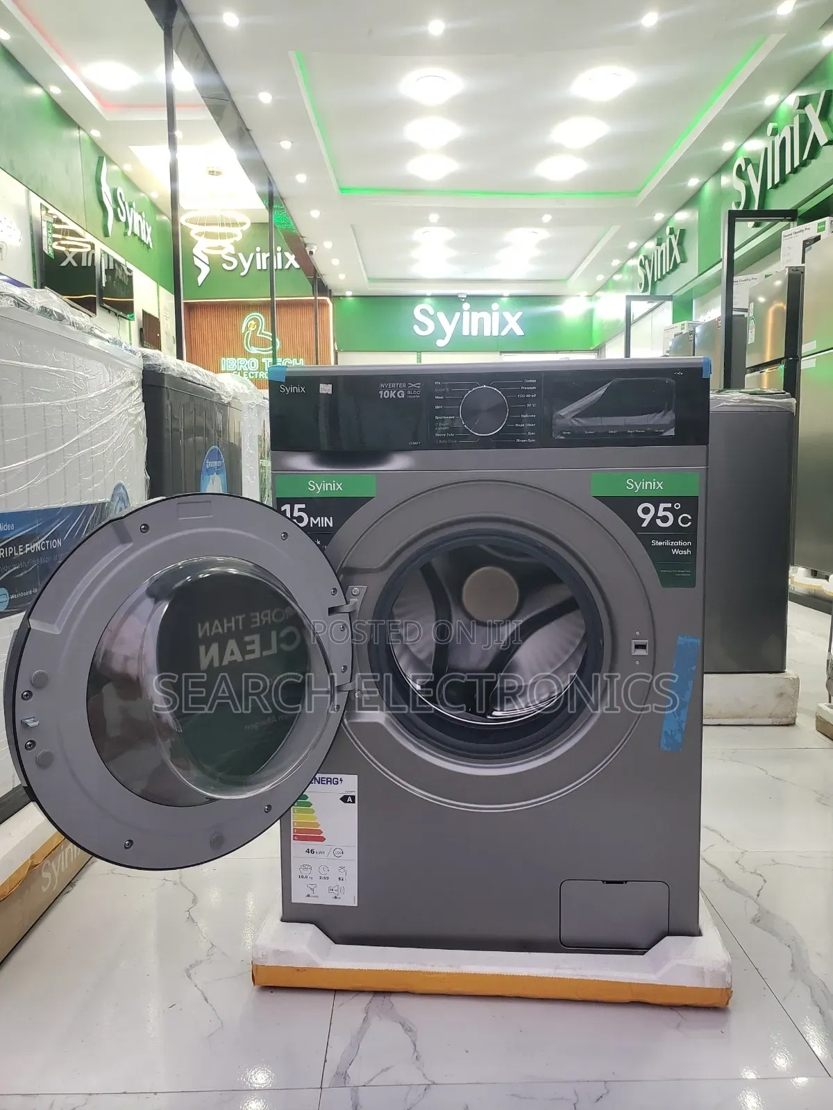 Syinix 10,kg Full Automatic 100% Washing Machines