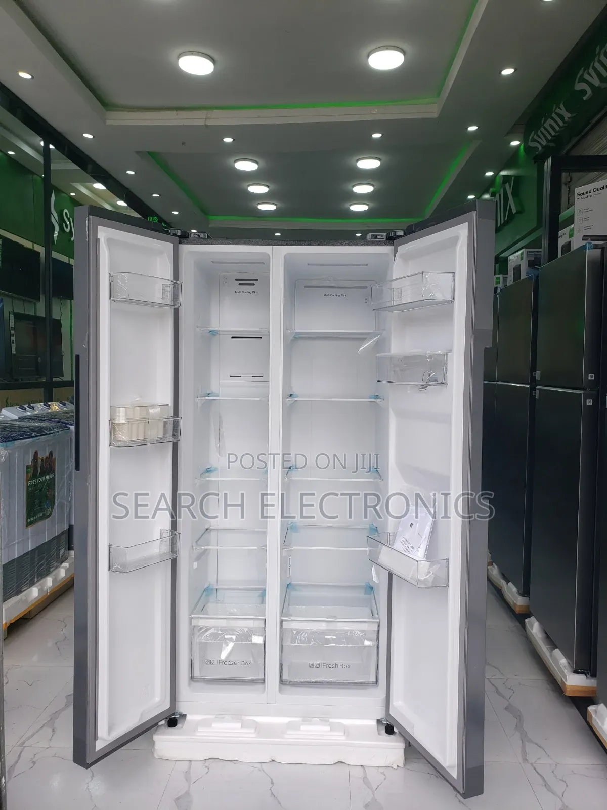 Syinix 670,litr Side-by-Side Refrigerator