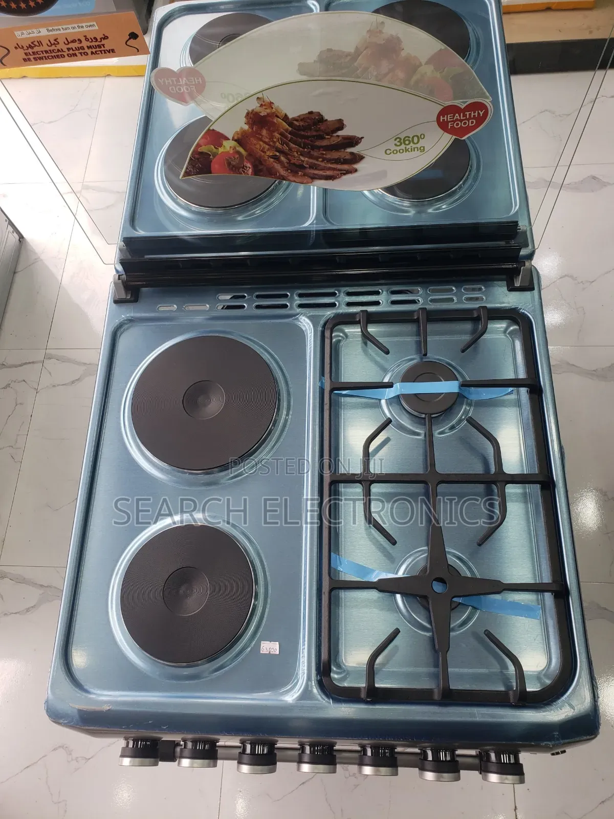 Delta 60*60 2-by-2 Full Option Steless Oven