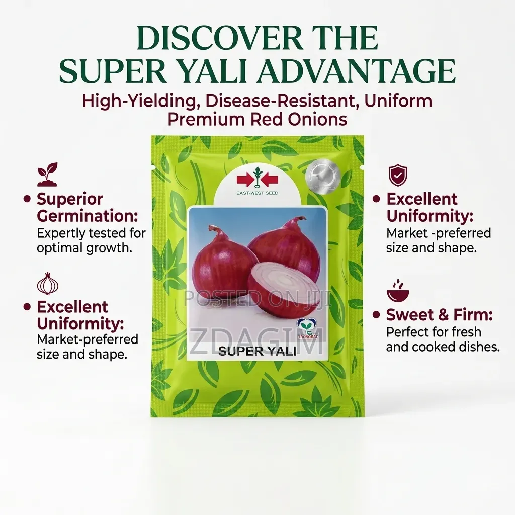 Super Yali Is a High-Yielding, Uniform Red Onion Seed