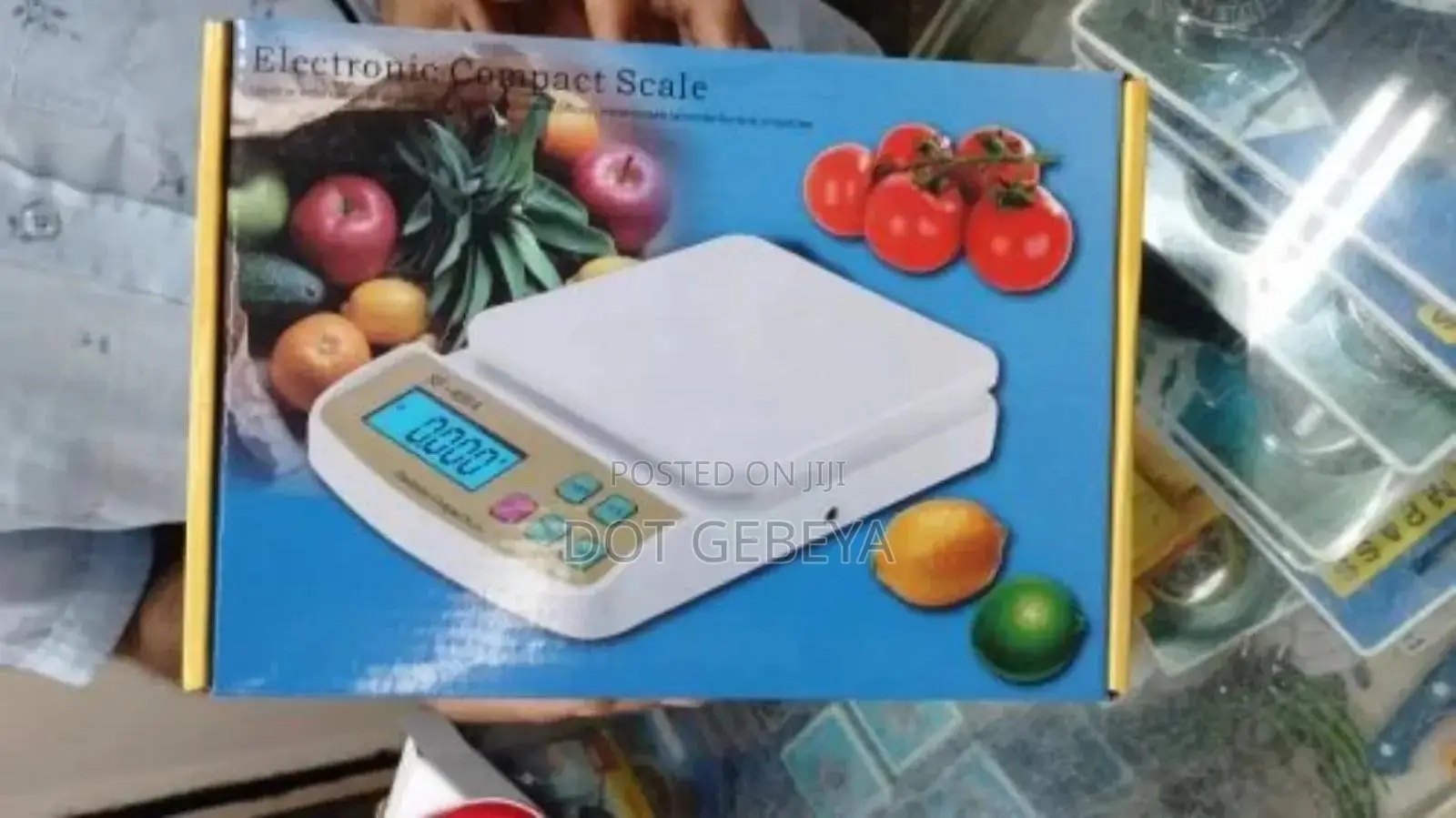 Electronic Compact Scale, Model Sf-400a.