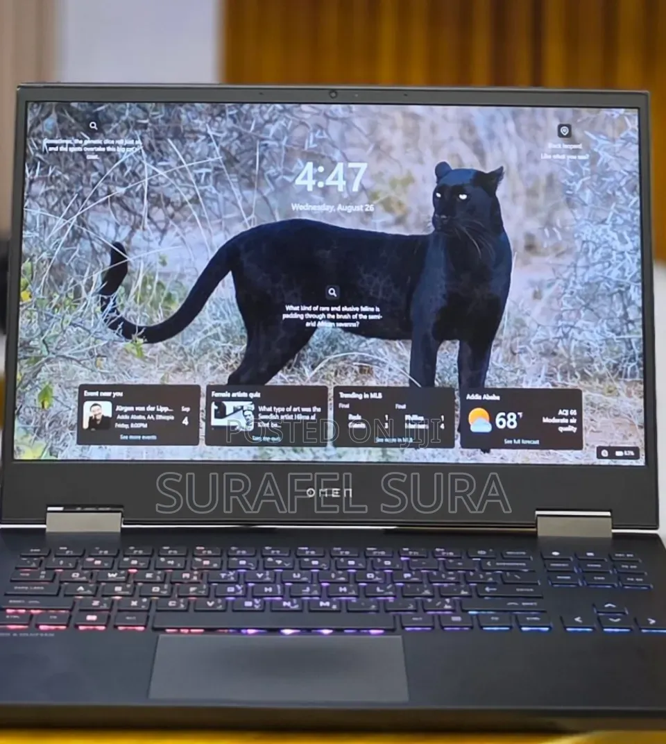 New Laptop HP Omen 15 16GB AMD Ryzen 5 SSD 512GB
