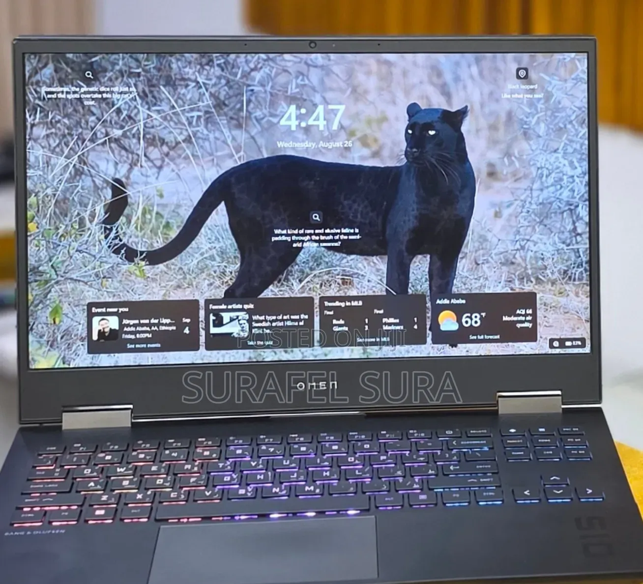 New Laptop HP Omen 15 16GB AMD Ryzen 5 SSD 512GB