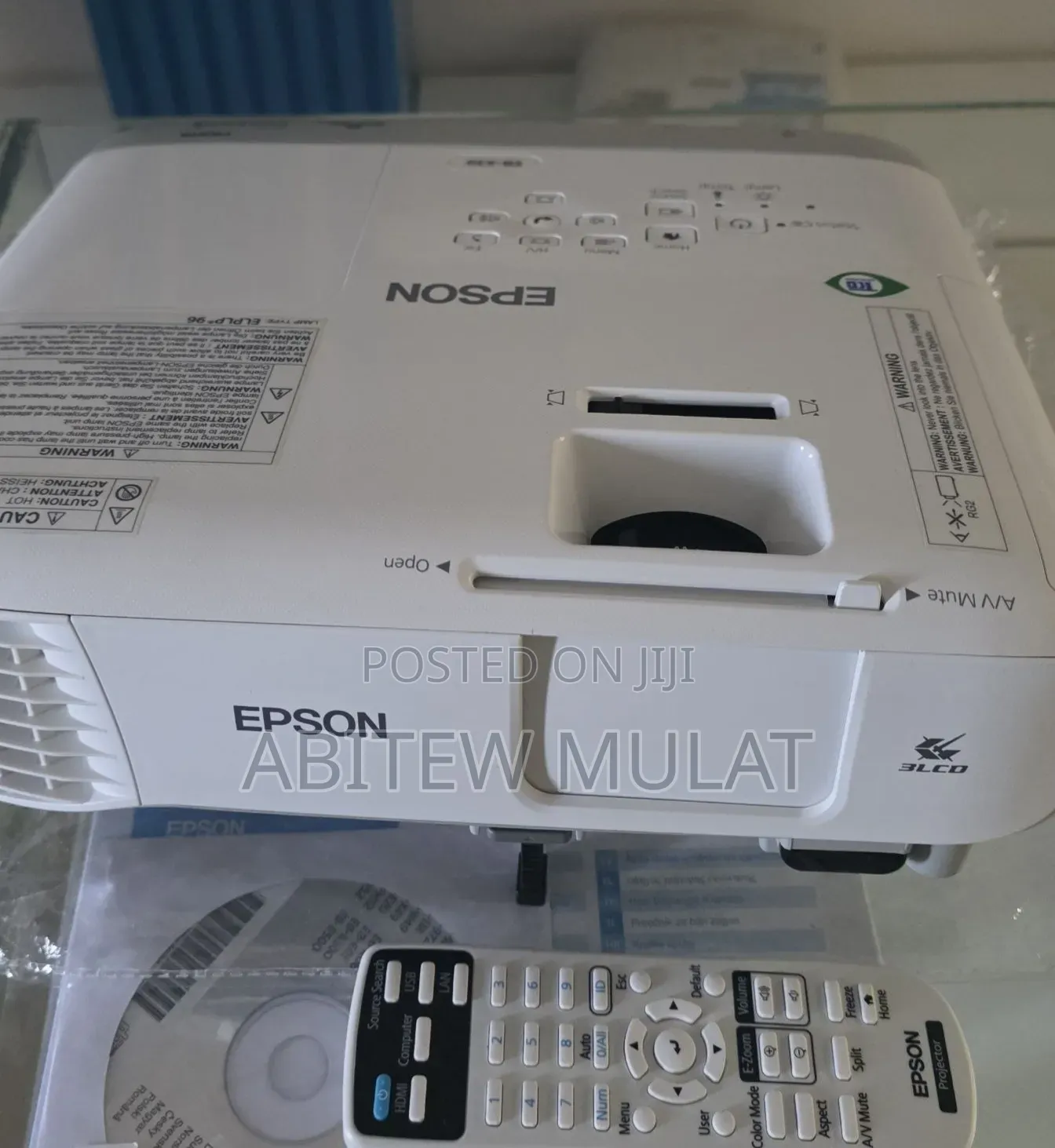 EPSON Projector Model Name: EB-x39