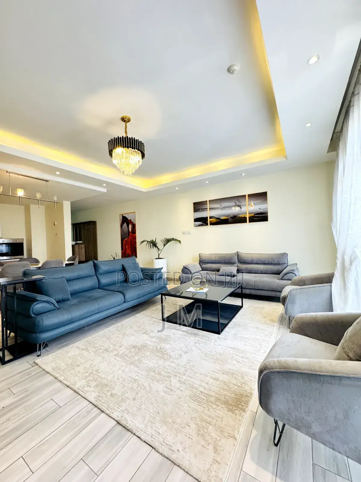 Furnished 3bdrm Apartment in Bole for rent