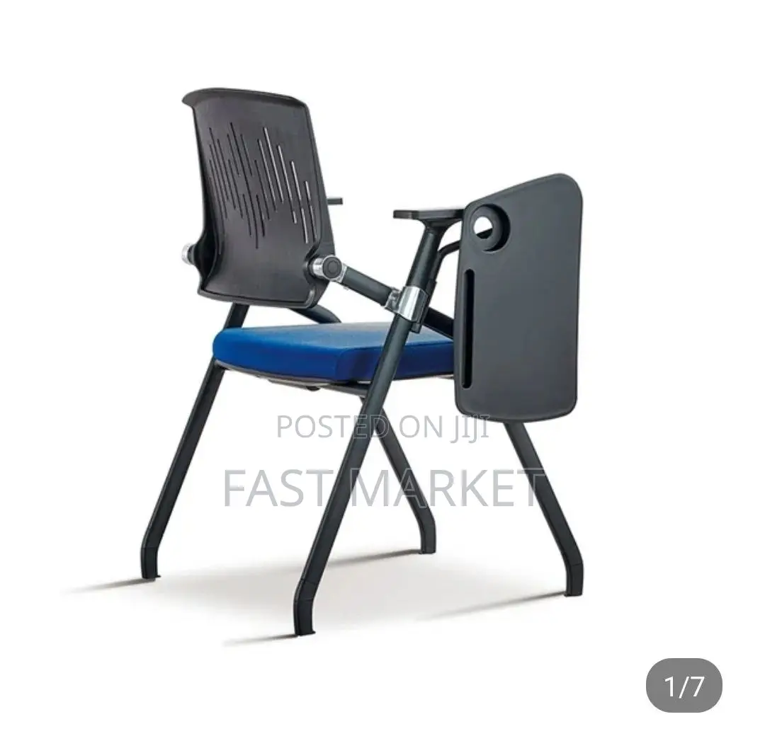 Student Chair With an Attached Writing Tablet Arm And