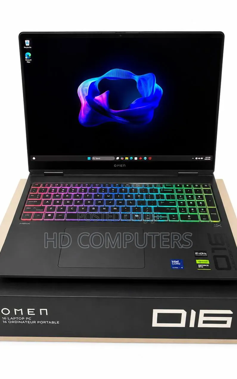 New Laptop HP Omen 16 32GB Intel Core Ultra 9 SSD 2T