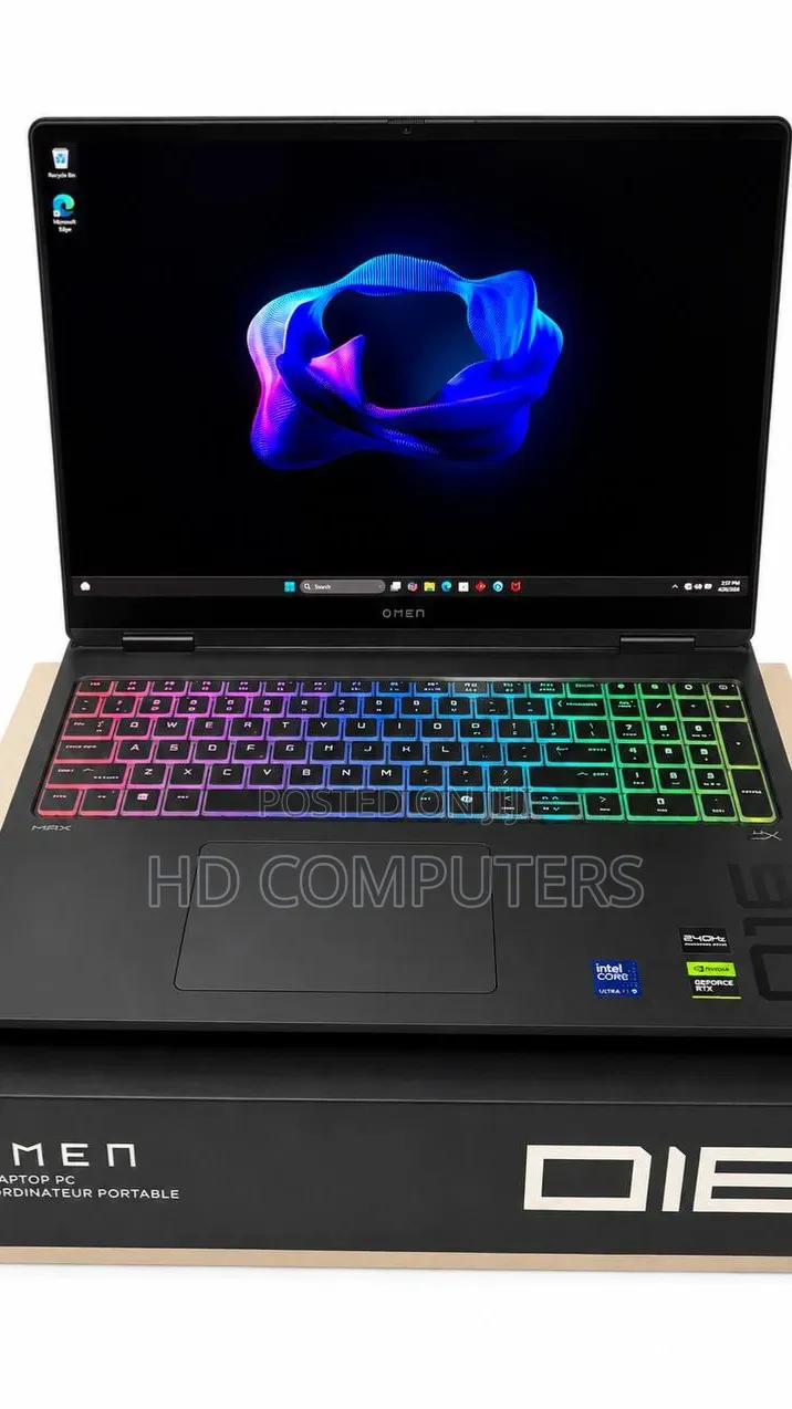 New Laptop HP Omen 16 32GB Intel Core Ultra 9 SSD 2T