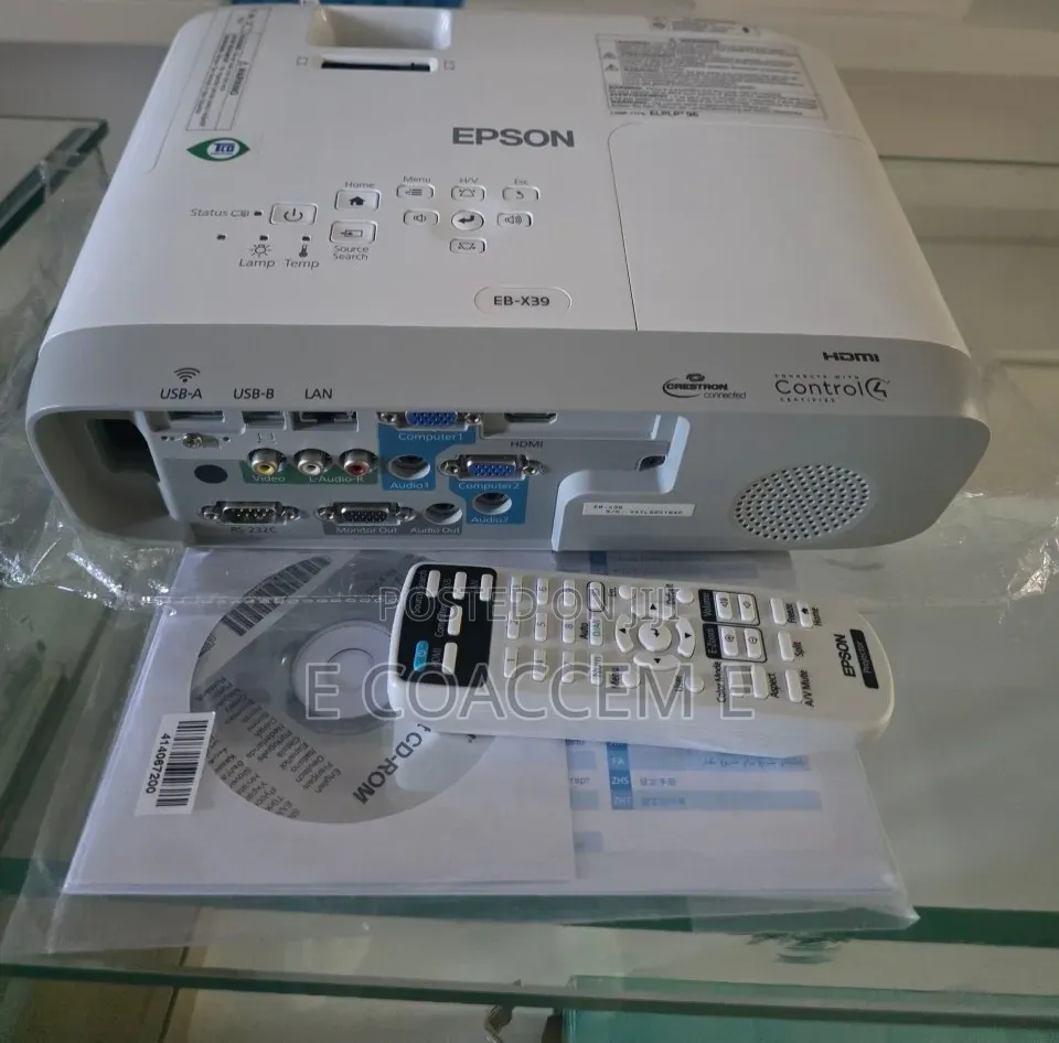EPSON Projector 
Model Name: EB-x39