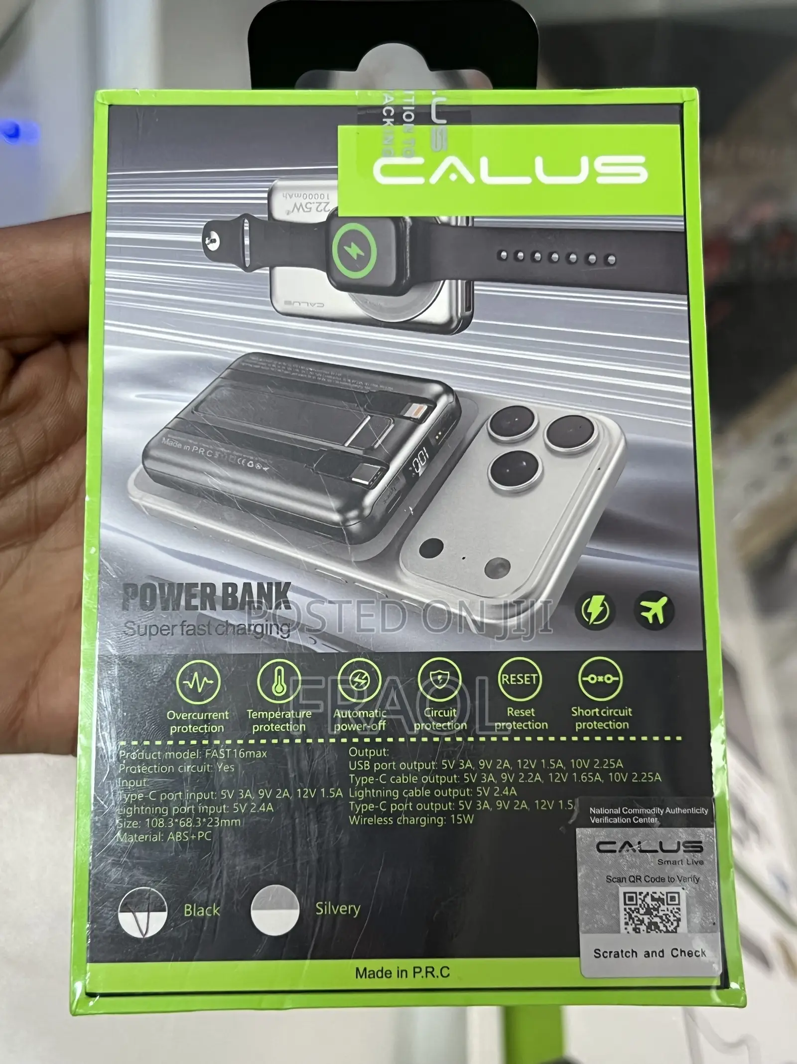 CALUS FAST16max Power Bank