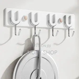 Multi-Purpose Wall Hooks 
 ባለ 6 መስቀያ