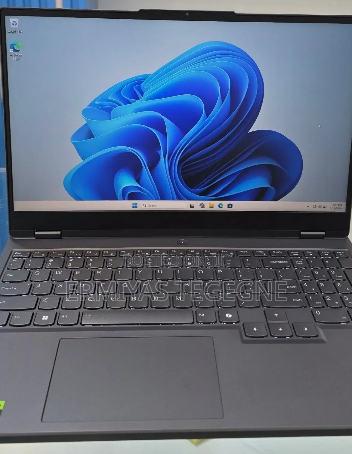 New Laptop Lenovo Legion 5 16GB Intel Core i7 SSD 512GB